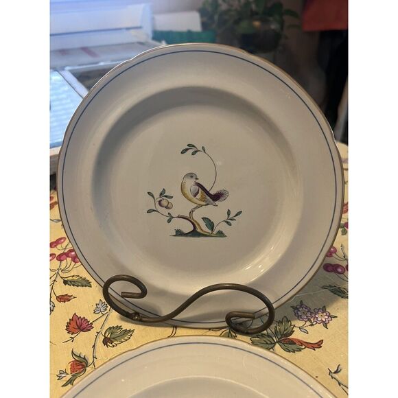 Queen's Bird Spode Salad Plates Various Years and Backstamps 8" 12 Available - Picture 8 of 12